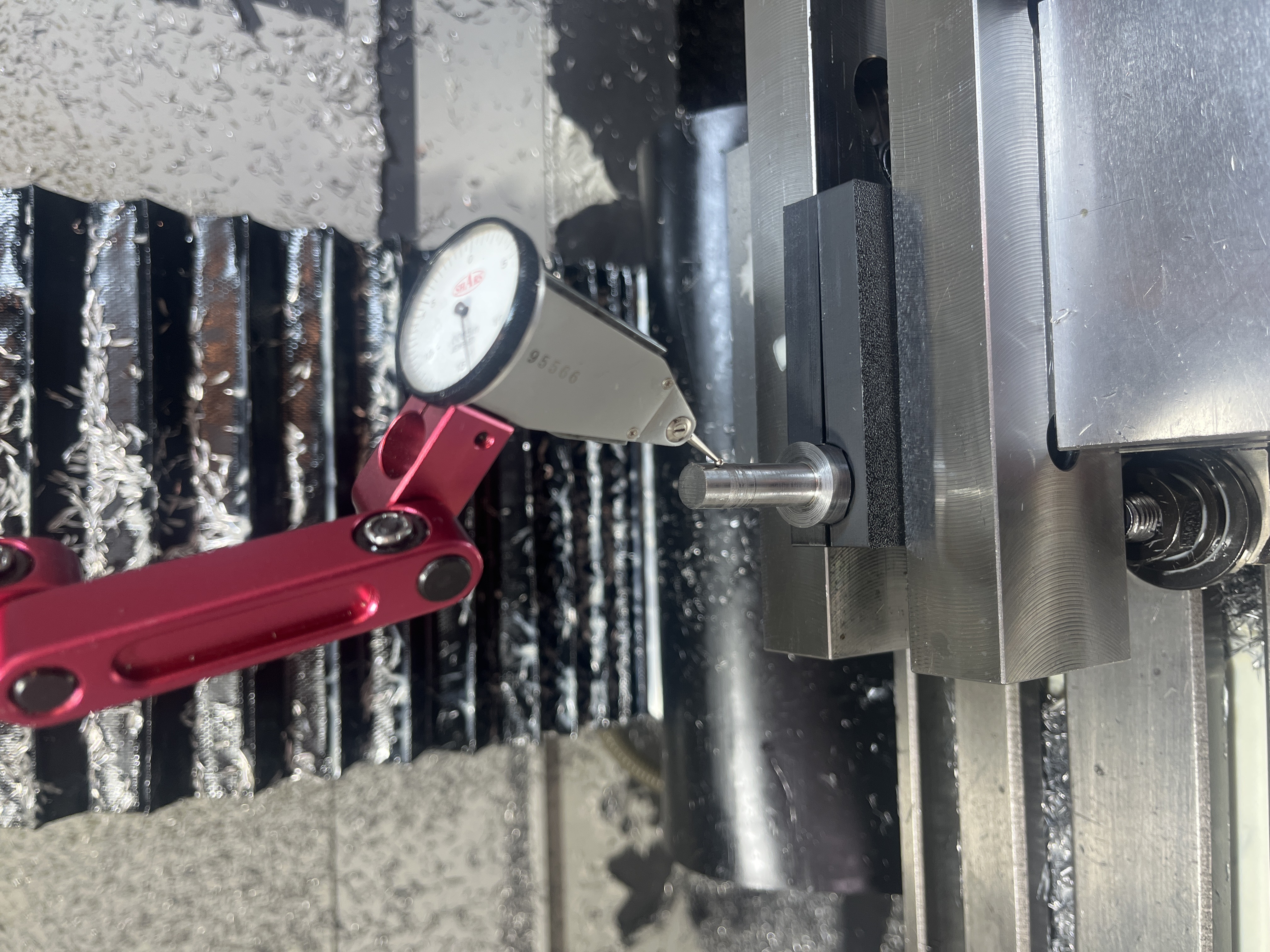 Blade final operation with soft jaw