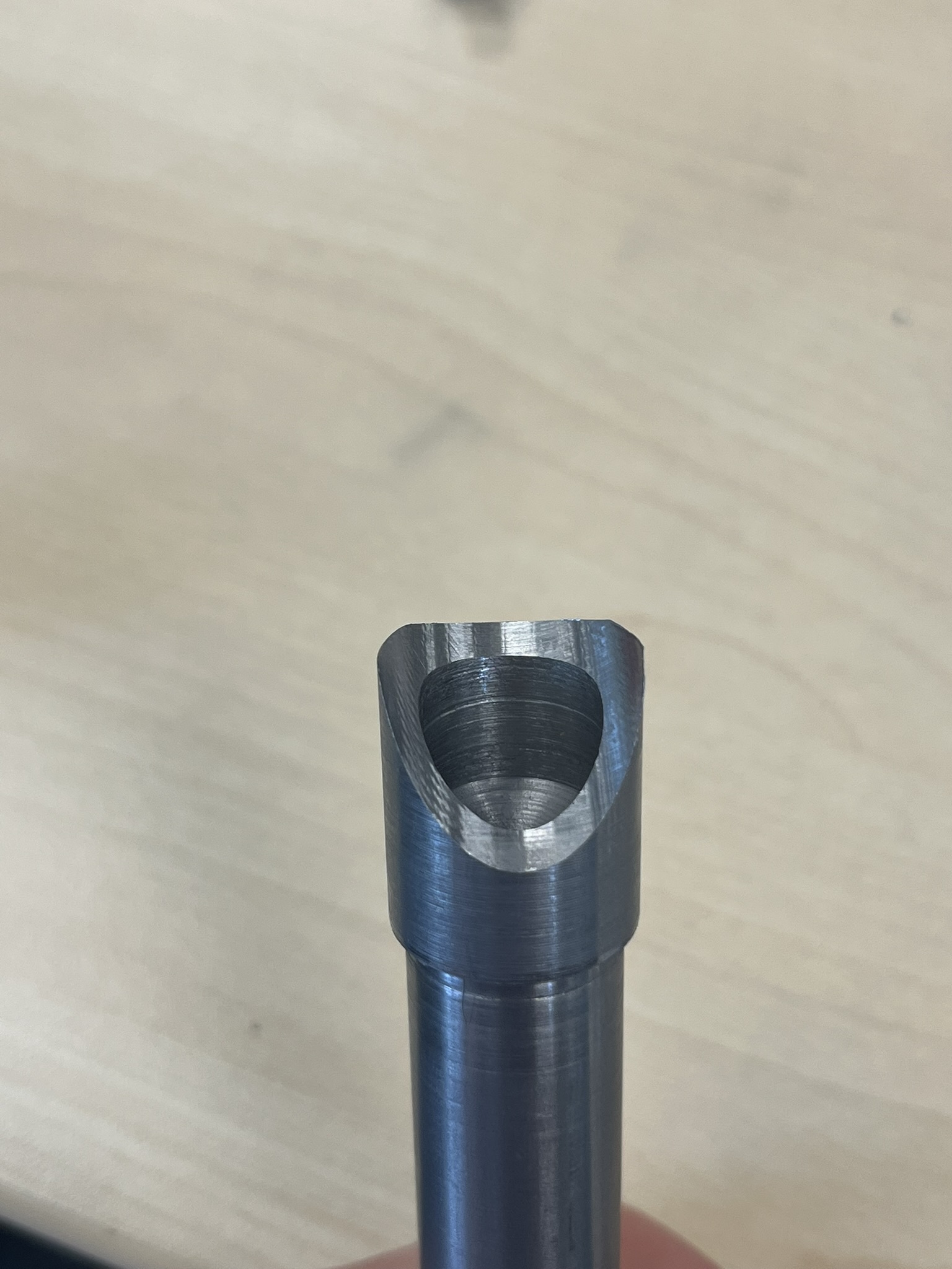 Mitered bar end