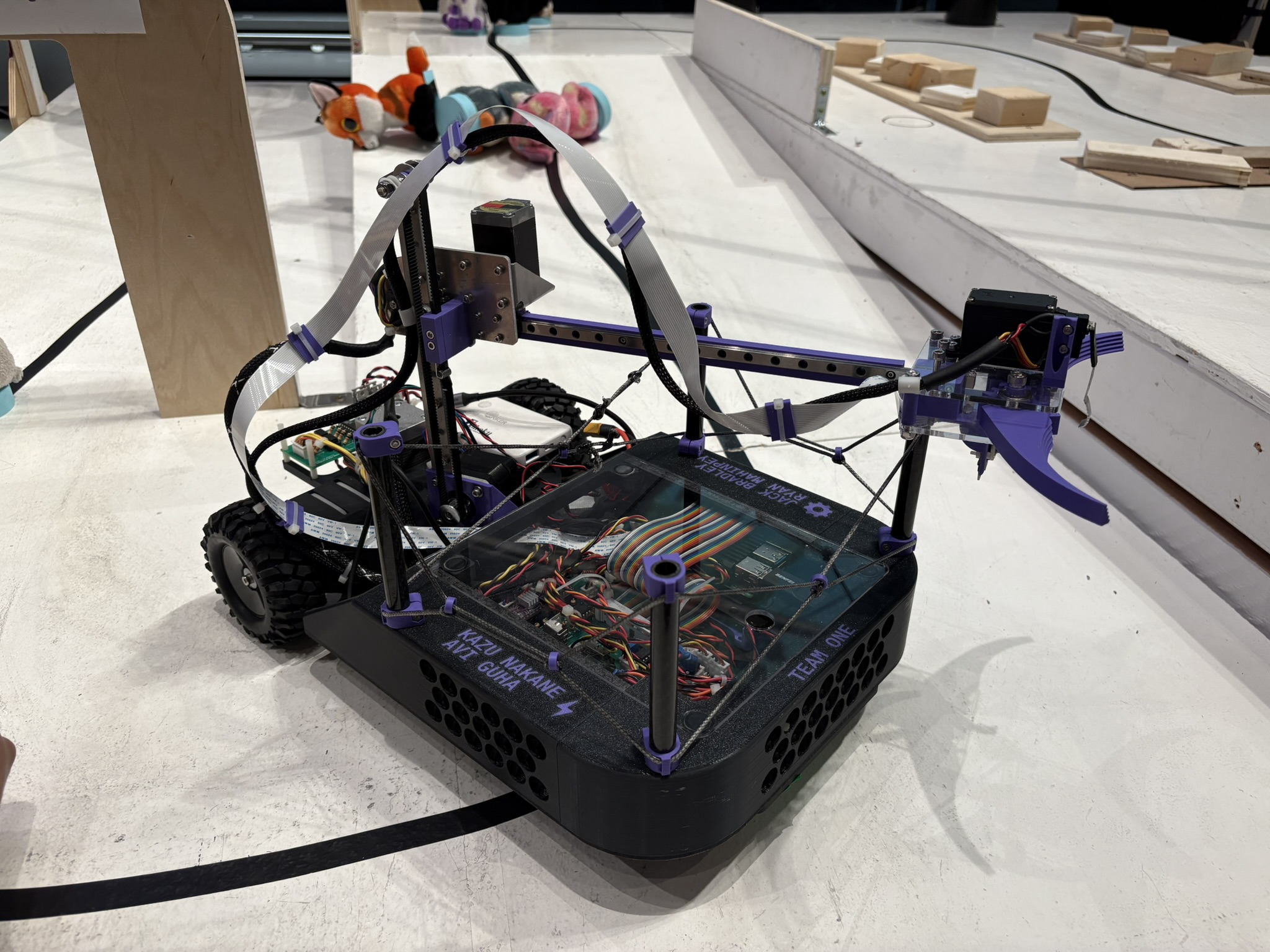 Finished robot side view