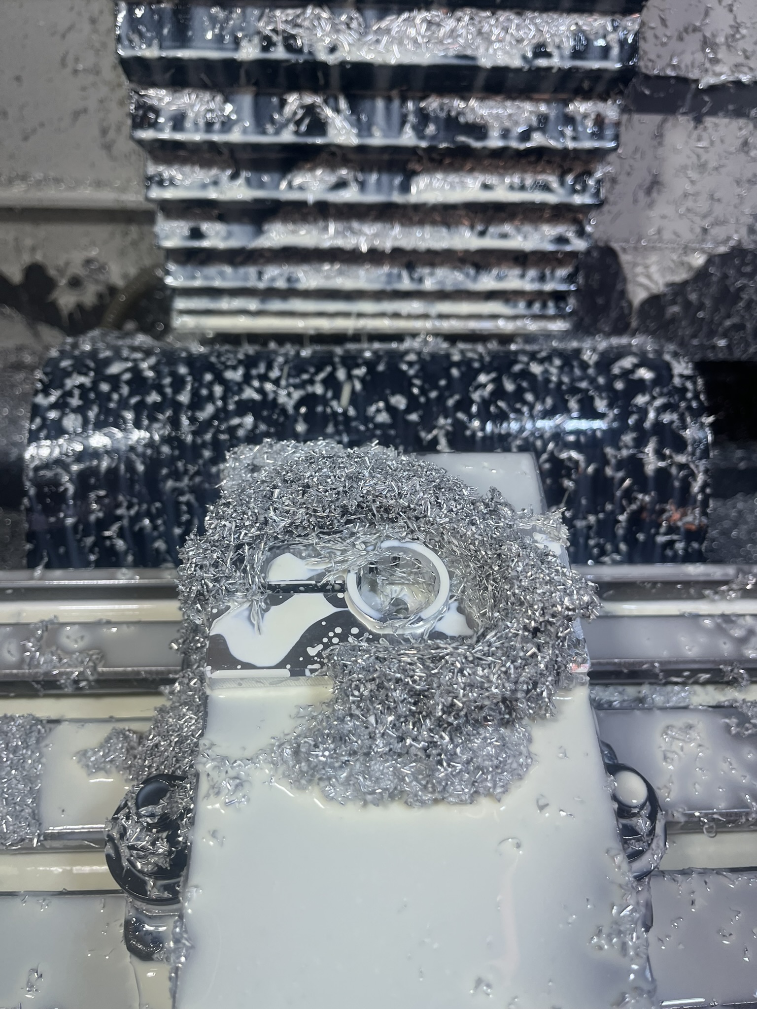 Rotor milling operation